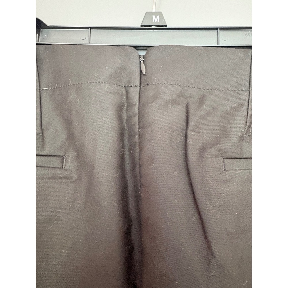 J.Crew No. 2 Pencil Skirt Black Stretch Cotton Twill Size 12 Office Wear - Picture 3 of 7